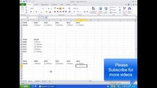 How to Convert Horizontal Data into Vertical in Excel [upl. by Irby770]