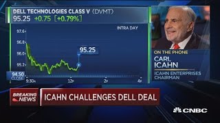 Carl Icahn says Dell tracking stock VMware is more valuable than Dell itself [upl. by Hagerman]