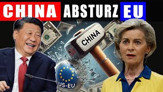 Die EU wird trotz Sanktionen durch Chinas Industriewachstum erdrückt Sind die USA die Nächsten [upl. by Peterec590]