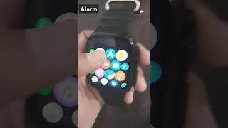 T800 ultra smart watch emergency alaram smartdevice [upl. by Eirol]