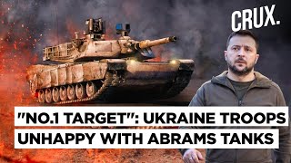 US Abrams Tank quotNo1 Targetquot For Russia On Battlefield Ukraine Troops Say quotArmour Insufficientquot [upl. by Seuqcaj]