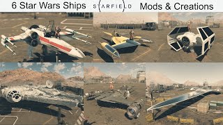 Fully Modded Spaceships for Starfield [upl. by Nannah]