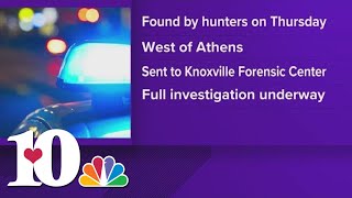 McMinn County deputies TBI investigating after human remains discovered in woods near Athens [upl. by Bruns967]