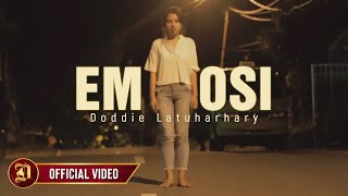 Doddie Latuharhary  Emosi Official Music Video Full [upl. by Ecertal]