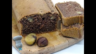 Recette de cake à la châtaigne et crème de marron [upl. by Ayal]