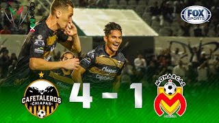 Cafetaleros  Morelia 41  GOLES  Octavos de Final Ida  Copa MX [upl. by Einned939]