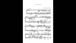 Short Prelude and Fugue 12 in G sharp minor Book 9 [upl. by Eidnar324]