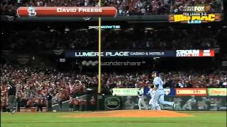 David Freese2011 WS MVP best moments [upl. by Aicxela]