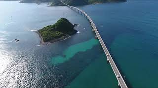 やまぐち映像図鑑 NO012 角島大橋［下関市］  Tsunoshima Bridge  Shimonosekicity [upl. by Einhorn658]