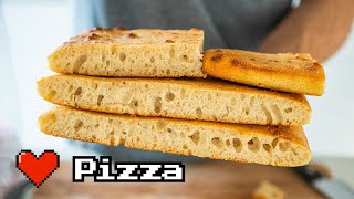 Pizza Focaccia na zakwasie [upl. by Ellerrehs]