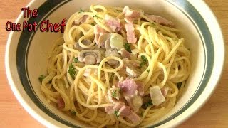 Pasta Boscaiola  One Pot Chef [upl. by Montagna]