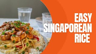 Spice Up Your Kitchen with This Singaporean Rice Recipe Twist [upl. by Amehsat]