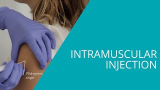 How to perform an intramuscular injection at the Deltoid site and others [upl. by Cantu]