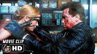 TERMINATOR 3 RISE OF THE MACHINES Clip  quotT850 vs TXquot 2003 SciFi Arnold Schwarzenegger [upl. by Sutelc]