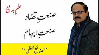 Sanat e Tazad  Sanat e Ehaam  صنعتِ تضاد  صنعتِ ایہام  Sheraz Sagar [upl. by Archibald593]