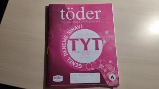 TÖDER TÜRKİYE GENELİ TYT DENEME SONUCUM EKSİKLERİM [upl. by Alyse]