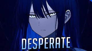 Nightcore  DESPERATE  NEFFEX x TOKYO MACHINE Sped Up [upl. by Matteo967]