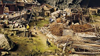 Zhongdong  This Giant Cave In China Has 100 People Living Inside [upl. by Nowyt]