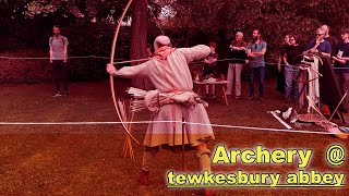 Archery at Tewkesbury Medieval Festival [upl. by Columbine]