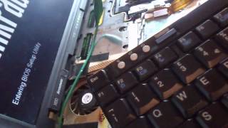 Lenovo thinkpad x60 security BIOS unlocking [upl. by Bunder802]