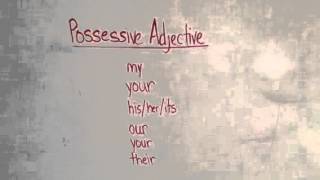 Possessive Adjectives Song [upl. by Morly]