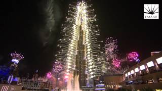 Official Burj Khalifa Downtown Dubai 2014 New Years Eve Highlights Video [upl. by Deny903]