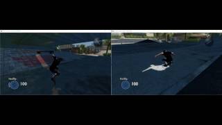 Playing Skate 3 twice at the same time in RPCS3 RPCS3 v0036180e0a4 [upl. by Poliard652]