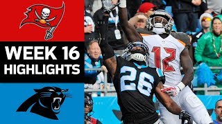 Buccaneers vs Panthers  NFL Week 16 Game Highlights [upl. by Yauqram147]