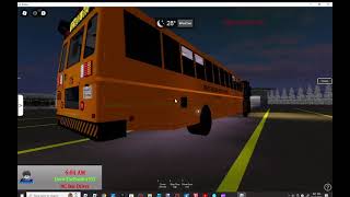 Southern States Bus Simulator  HS AM in Bus 215  2024 Thomas C2 [upl. by Hazlett]