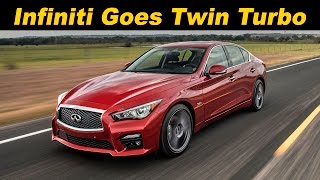 2016  2017 Infiniti Q50 Red Sport 400 Review and Road Test  4K UHD [upl. by Ydnirb]