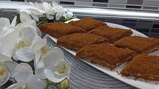 Çox möhtəşəm və ləzzətli İRİS tortu food reseptlər tort leziz pasta resept recipe [upl. by Kcirdneked]