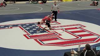 Jaxon Jones vs Brian Davis MPSSAA State Wrestling Championship 2022 [upl. by Nodla263]