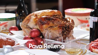 Pavo relleno para esta Navidad [upl. by Ornas128]