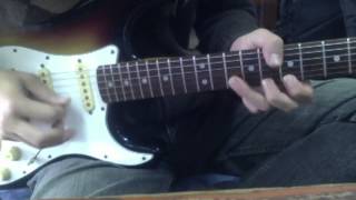 Wishbone Ash quotWARRIORquot intro quotSUPER SLOWquot guitar solo cover [upl. by Delores471]