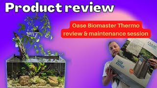 Product review Oase Biomaster Thermo on the rare Tetra aquarium [upl. by Esaj]