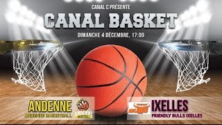 Andenne Basket vs Friendly Bulls Ixelles [upl. by Constantine865]