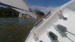 RC Model Yachts at Wamberal Lagoon NSW [upl. by Melesa]