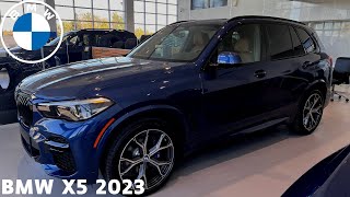 NEW BMW X5 2023  Phytonic Blue Metallic  MSport [upl. by Nahgen]