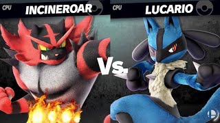 SkyJay Incineroar vs Armadillo Lucario  17 Dec 23 [upl. by Ahsenaj143]