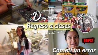 Preparativos para regreso a clases🎒 Por un error perdi videos❌️😞 [upl. by Ydac]