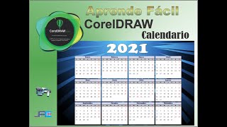 Calendario en Corel Draw [upl. by Violeta848]