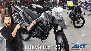 ASÍ ES🚨 LA NUEVA AKT TTR 125 MODELO 2022 PRECIO EURO 3 ESPECIFICACIONES TÉCNICAS [upl. by Onin]