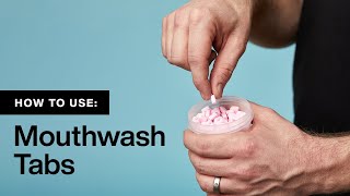 How To Use Mouthwash Tabs  LushLabs [upl. by Savdeep]