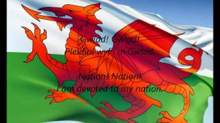 Welsh National Anthem  quotHen Wlad Fy Nhadauquot CYEN [upl. by Charissa697]