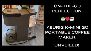 Keurig KMini Go Product Review [upl. by Nwahsyar373]