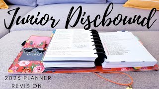 2023 Planner Revision  Junior Discbound  Plum Paper Planner  Functional Planning [upl. by Doowyah133]