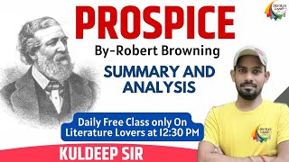 Prospice By Robert Browning summary and explanation  English Literature [upl. by Siron]