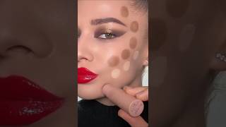 Contour tricks for Beginners ✨🌠youtubeshorts makeuptutorial makeup makeuptips makeupartist [upl. by Sosthina]