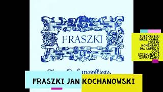 1 Fraszki Jan Kochanowski Lektury szkolne audiobook darmowe audiobooki [upl. by Norahc]