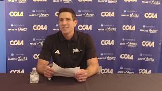 2024 CCAA MBB Tournament Cal State San Bernardino presser 1 [upl. by Mailliw876]